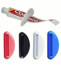1pc Plastic Toothpaste Squeezer - Easy Home Travel Dispenser Tool - NEW