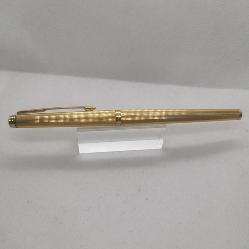 Penna stilografica Parker 180 Imperial pennino oro 585 vintage rara - Foto 2 di 16