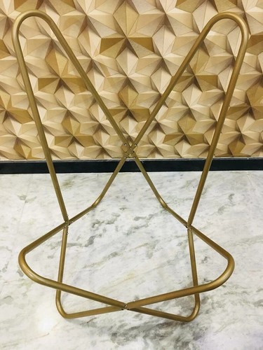 Vintage Handmade Leather Butterfly Chair Relax Arm Chair SleeperSeat{Only Frame} - Picture 4 of 13