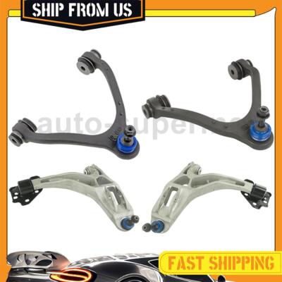 Front Upper Lower Complete Control Arm 4x For Ford Crown Victoria 2003-2011
