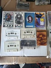 90s Gangsta Rap Cassette Tape Lot Dr Dre ice t kid frost m c breed easy dub it