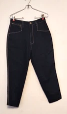 Vintage P.S. GITANO Designer Jeans Size 12 Straight leg Over-Dyed Denim Dark