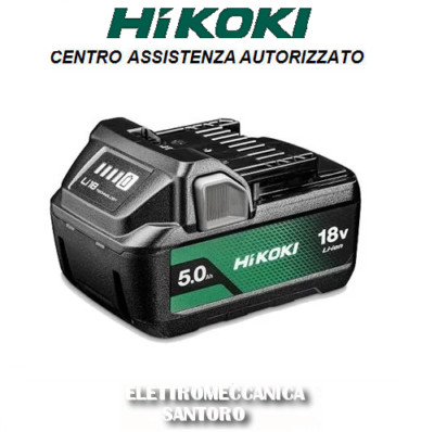 Batterie A Lithium BSL1850MA Volt 18 Ah 5,0 Mit Anzeige Über Lade Hikoki Hitach