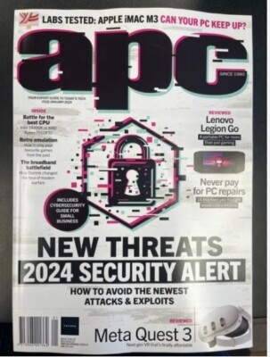 Australia Personal Computer APC Issue 528 January 2024/NEW THREATS 2024 SECURITY