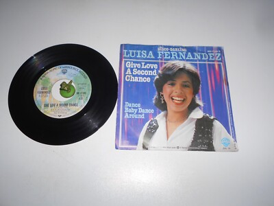 Luisa Fernandez - Give Love a Second Chance (1978) Vinyl 7` inch Single Vg +++