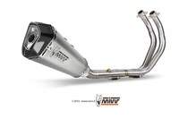 VollstÄNdiger Mivv Delta Race STAHL-CARBON-AUSPUFF FÜR BMW G 310 GS 2017-2024