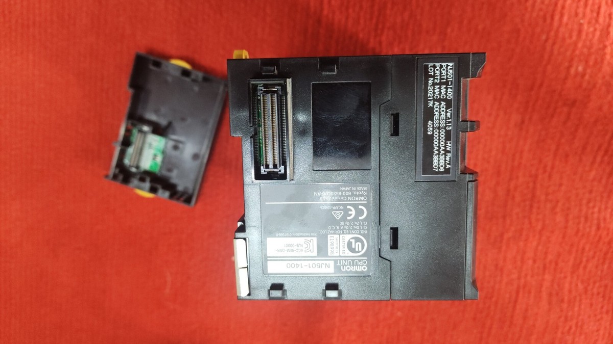 Omron NJ501-1400 CPU UNIT With NJ-PA3001 power supply unit Omron NJ501-1400 CPU UNIT With NJ-PA3001 power supply unit