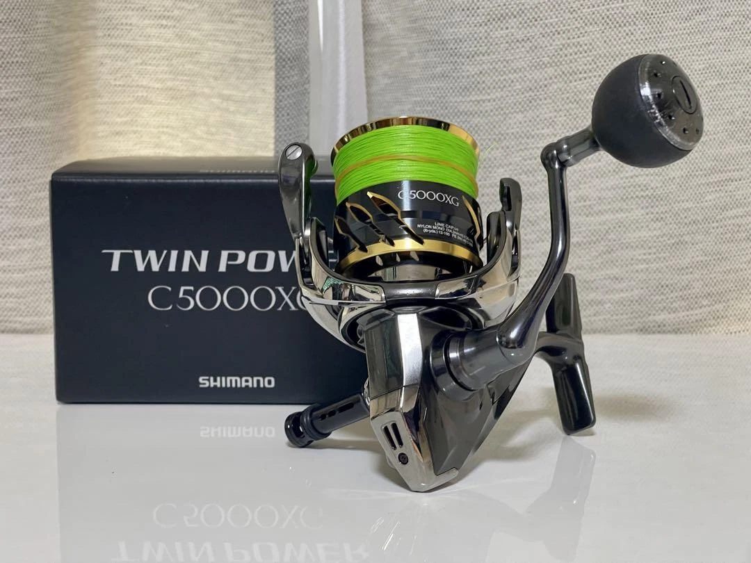 Shimano 20 Twin Power C5000XG Spinning Reel with Box Fishing with ...