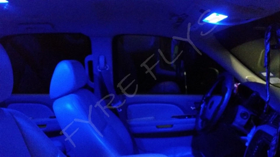 6x Blue LED lights interior package kit for 2007-2017 Jeep Patriot JP1B - Image 4 of 4