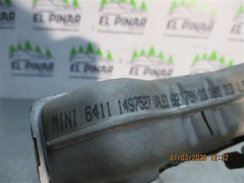 641 114 97 527 25109 radiator for MINI ONE 1.6 GASOLINA 2003 - Picture 2 of 4