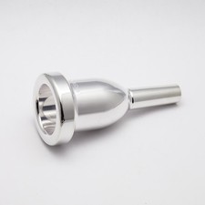 Genuine Bach Silver Tuba/Sousaphone Megatone Mouthpiece, 12 NEW Ships Fast 