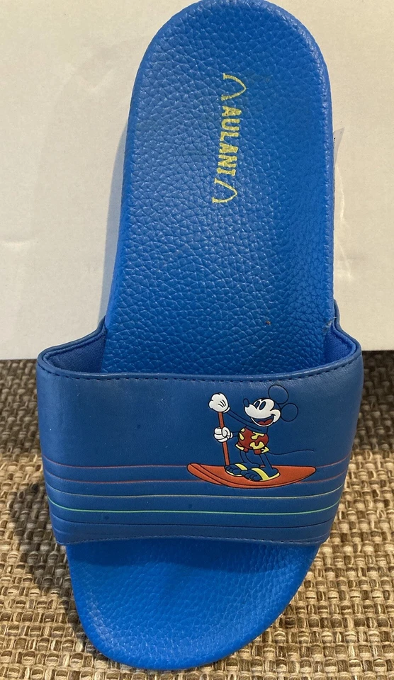 Disney Aulani Resort & Spa Hawaii Mickey Mouse Sandals Slides Women's Sz 8/9 EUC - Image 3 of 4