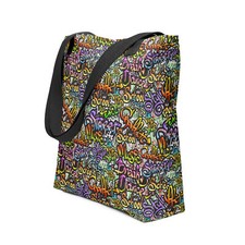 Graffiti, Tote Bag, Made in USA (1)