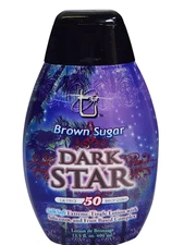 Brown Sugar DARK STAR 50 Ultra Bronzers Bronzing Lotion Extreme Tingle 13.5 oz