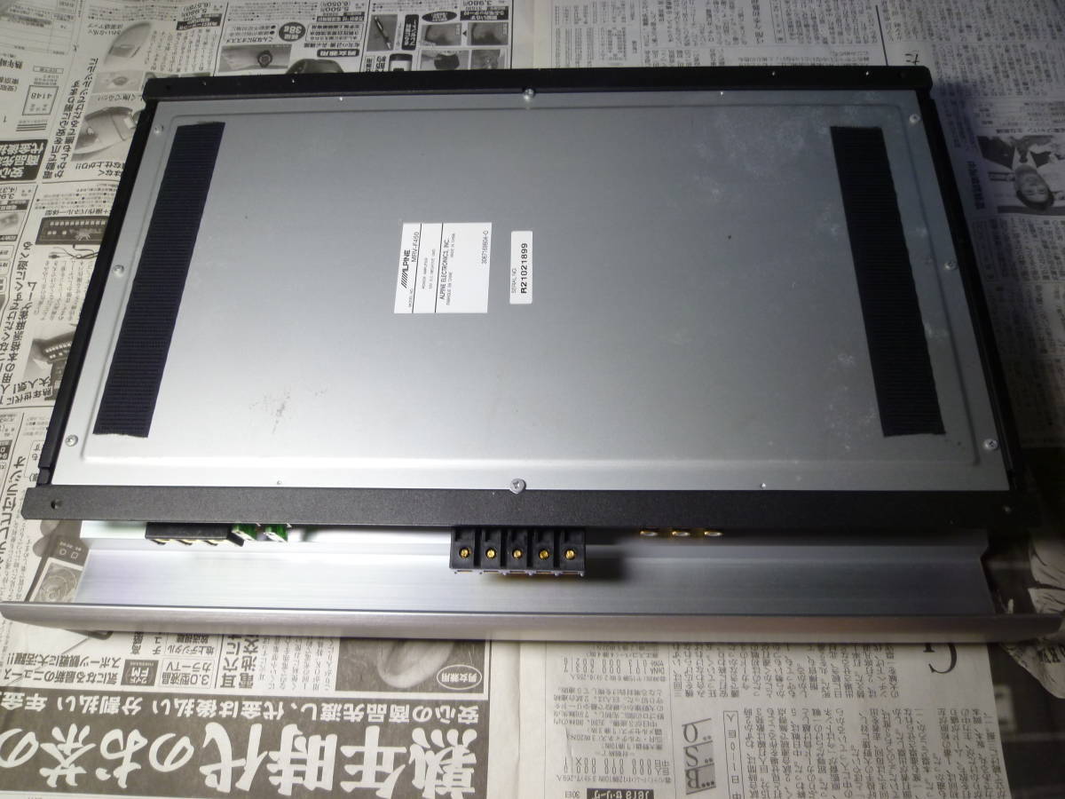 Alpine MRV-F450 5 Channel Power Amplifier Tested One Owner Working
