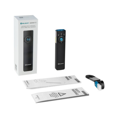 OLIGHT Arkfeld Pro - Linterna Recargable EDC Con Haz Verde, Luz UV Y - Foto 8