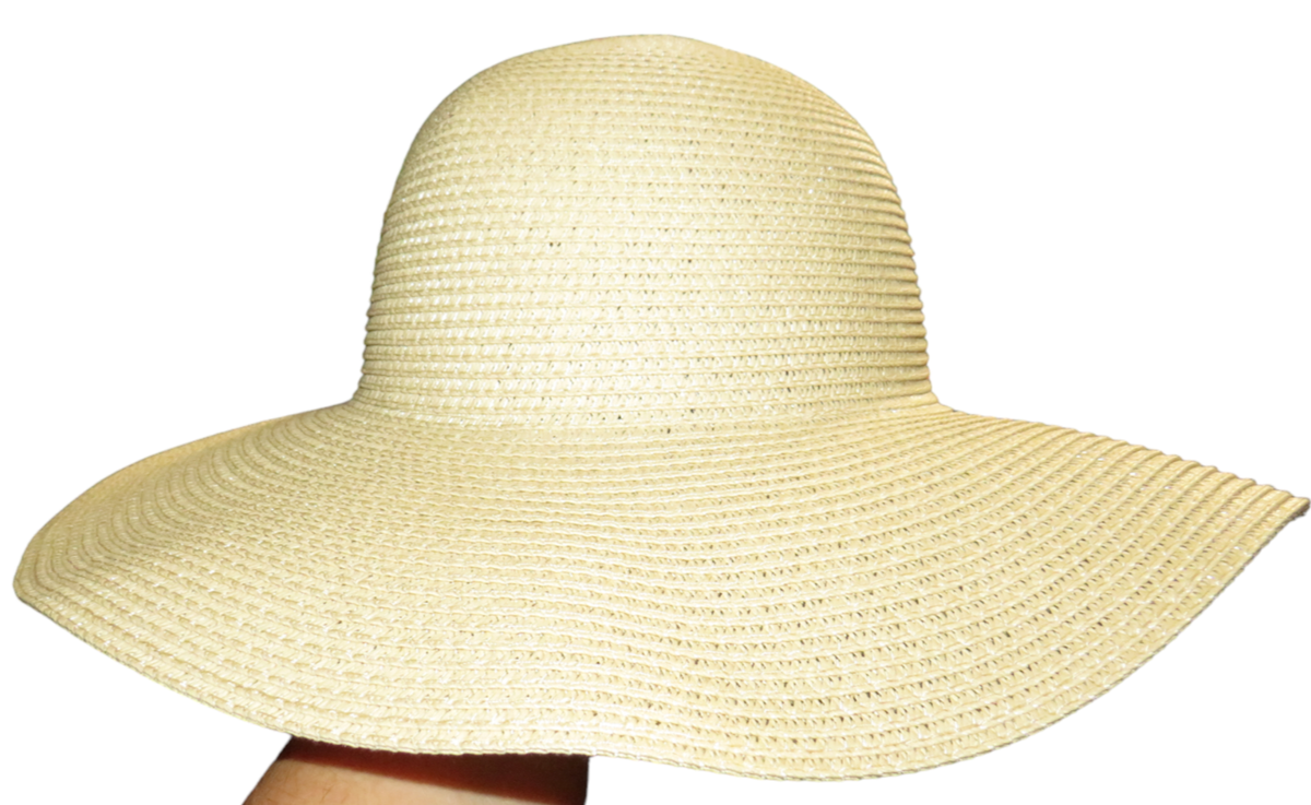 Wide-Brim Straw Sun Hat with Adjustable Band A New Day Women main image 3