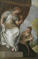 high quality oil painting 100% handpainted on canvas "Fides "