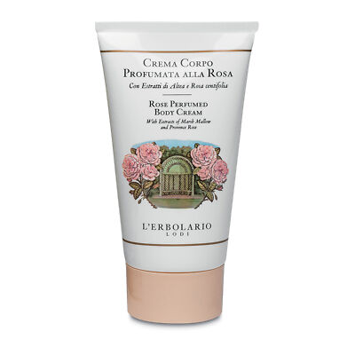 L'Erbolario Perfumed Body Cream - Rose - 5.07 oz
