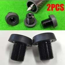 2PCS Billiard Rubber Bumper Pool Block Butt Connected Extension Fit Predator