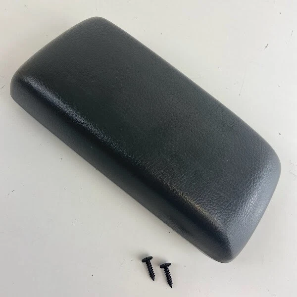 Honda Civic 1993 consola central tapa reposabrazos superior gris oscuro con tornillos OEM Foto 2 de 4