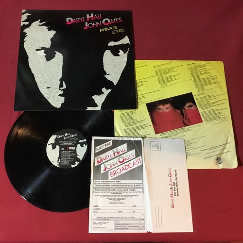 Daryl Hall John Oates Private Eyes 1981 Vinyl Ex Wi Club Mailerafl1 4028 Ebay
