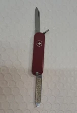 Victorinox Swiss Army Knife Red Escort Emergency Blade 58mm Rare