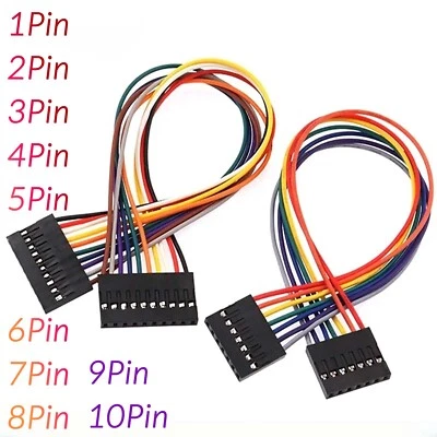 MARKENLOS Dupont Kabel 10 - 50cm Weiblich Zu Weiblich Jumper Draht Brücke Buchse Stecker