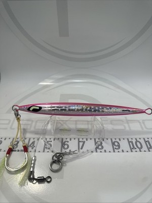 300g Bluefin Tuna Knife Jig Inc 5/0 BKK Assist Hooks 4ft 200lb Bite Leader