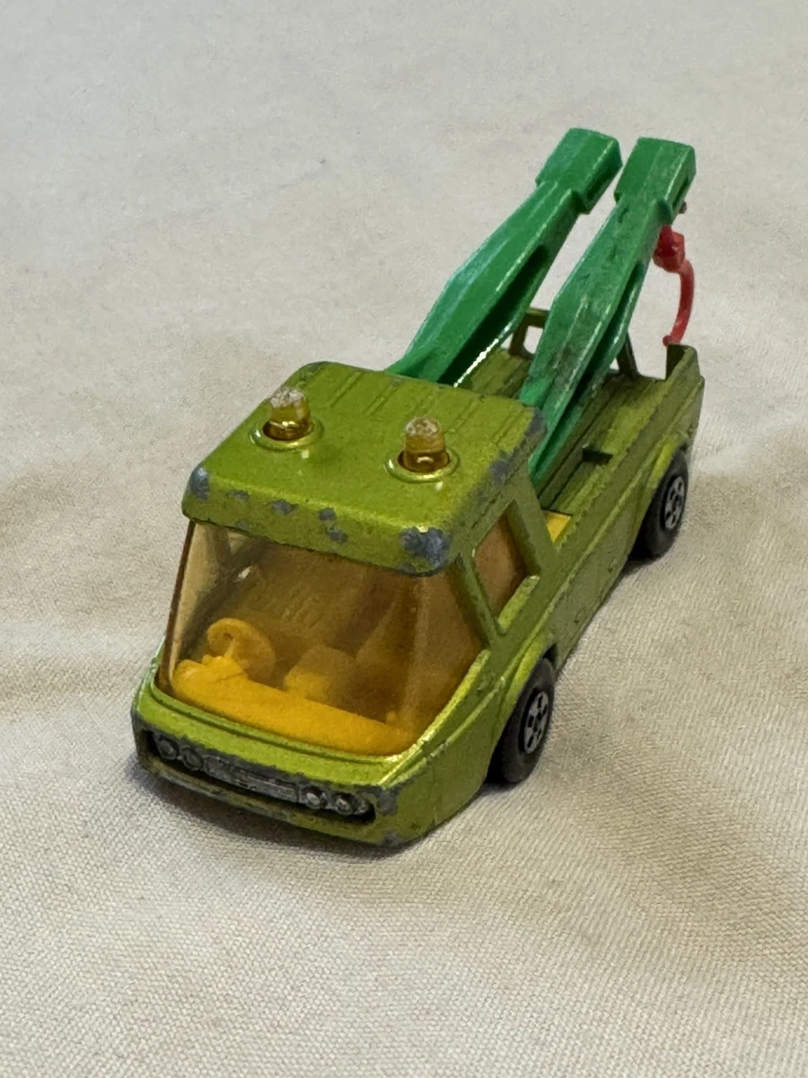 Matchbox Superfast N.74 Toe Joe Wreck Truck – Camion Gru Da Collezione In Metallo Scala 1/64