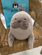 Original Jellycat Roarwell Seel&ouml;we - Neu mit Etikett