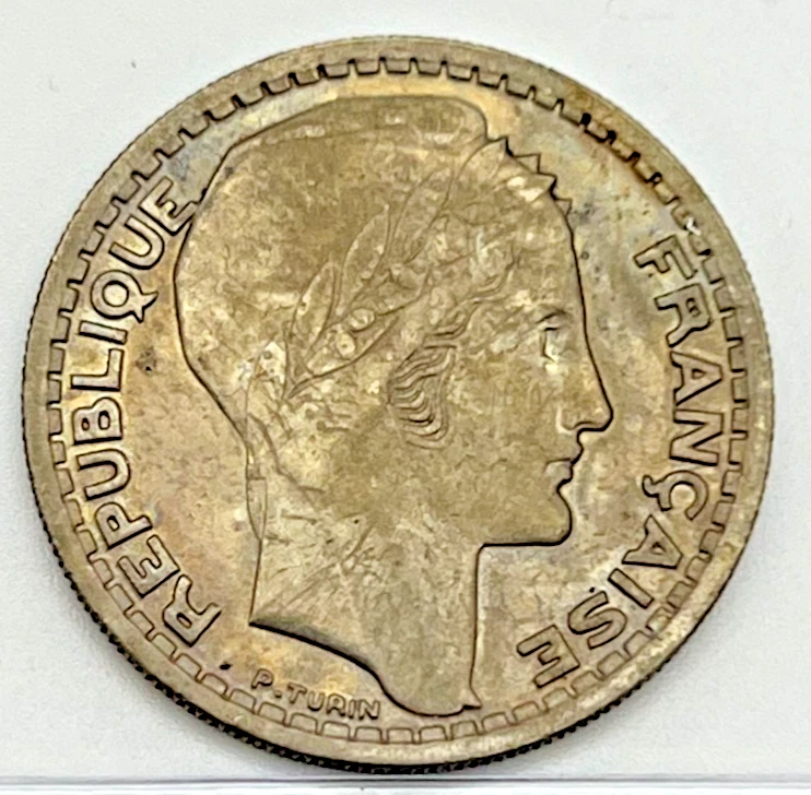 未曾流通1947 年法国硬币| eBay