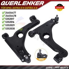 2x Querlenker mit Traggelenk Vorne L+R für Opel Vectra B Zafira A B Astra G H
