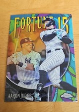 2025 Topps Chrome - Fortune 15 Aaron Judge #F15-1