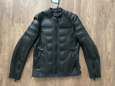 Philipp Plein Herren Biker Lederjacke Gr. L Neu & Original mit Etikett Rarität