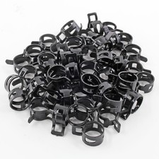 50 Pcs 12 Inch Spring Band Type Action Hose Clamp For Fuel Line Water Pipe 50 Pcs 12 Inch Spring Band Type Action Hose Clamp For Fuel Line Water Pipe