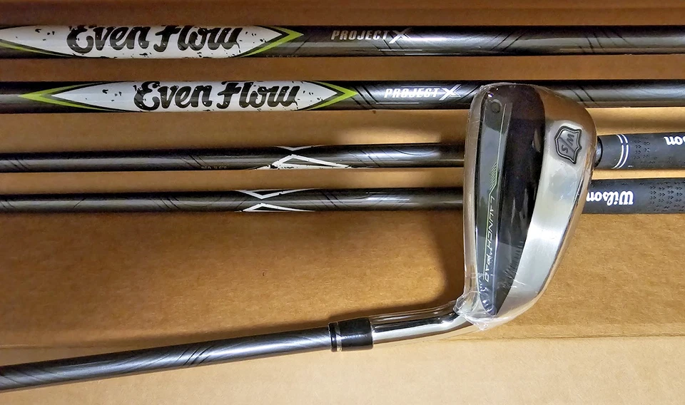 BRAND NEW!WILSON STAFF LAUNCH PAD 2, 5-PW+GW IRONS GRAPH REG EVENFLOW 65 MSRP899 - Image 4 of 4