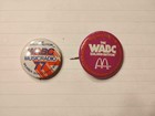 Vintage WABC Music Radio "The $25,000 Button" Buttons — photo 1