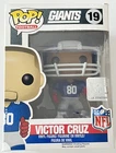 NEW FUNKO POP FOOTBALL NFL NEW YORK GIANTS VICTOR CRUZ #19 VINYL FIGURE