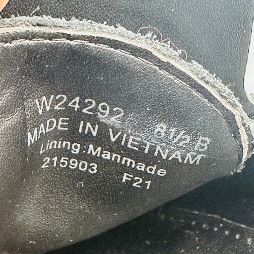 Cole Haan Women's Newburg Black Suede Lug Sole Penny Loafers W24292 Size 8.5 - Picture 11 of 12