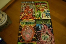 Nemesis The Warlock #1 ,2,6,7 (vf),lot of 4 Eagle comics, Kevin O'Neill art,1984