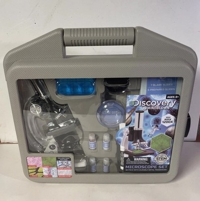 Discovery Microscope 48 Piece Set New Opened Box