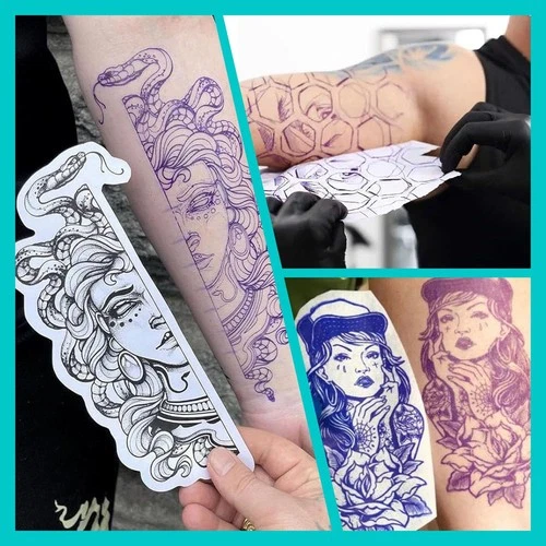 Tattoo Transfer Gel - Usiriy Tattoo Stencil Gel Transfer Cream image 6