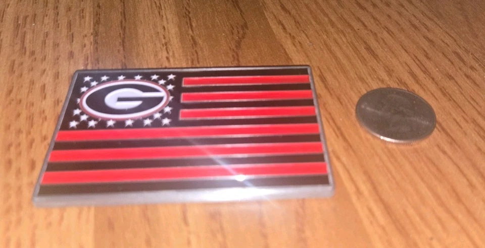 UGA ALL-AMERICAN COIN W/ D.POLLAK H.WALKER & B.BOWERS ON SIDE &UGA FLAG ON BACK - Image 2 of 4