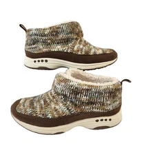 Easy Spirit Women's SETRIPPIN2 Knit Ankle Bootie Wide Width 8.5 W