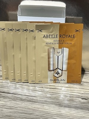 Guerlain Abeille Royale  Double R Renew & Repair Serum 8 Packets x 0.02fl Oz.