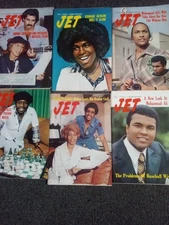 lot of 6 jet magazines 1976