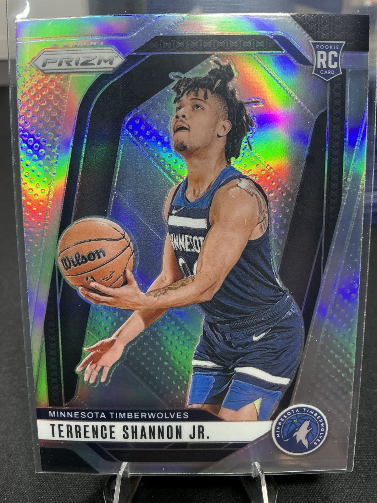 2024-25 Panini Prizm- Terrence Shannon  Jr Silver Holo Prizm RC #224