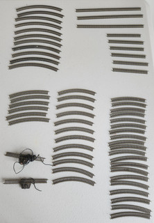 Z scale track x 59