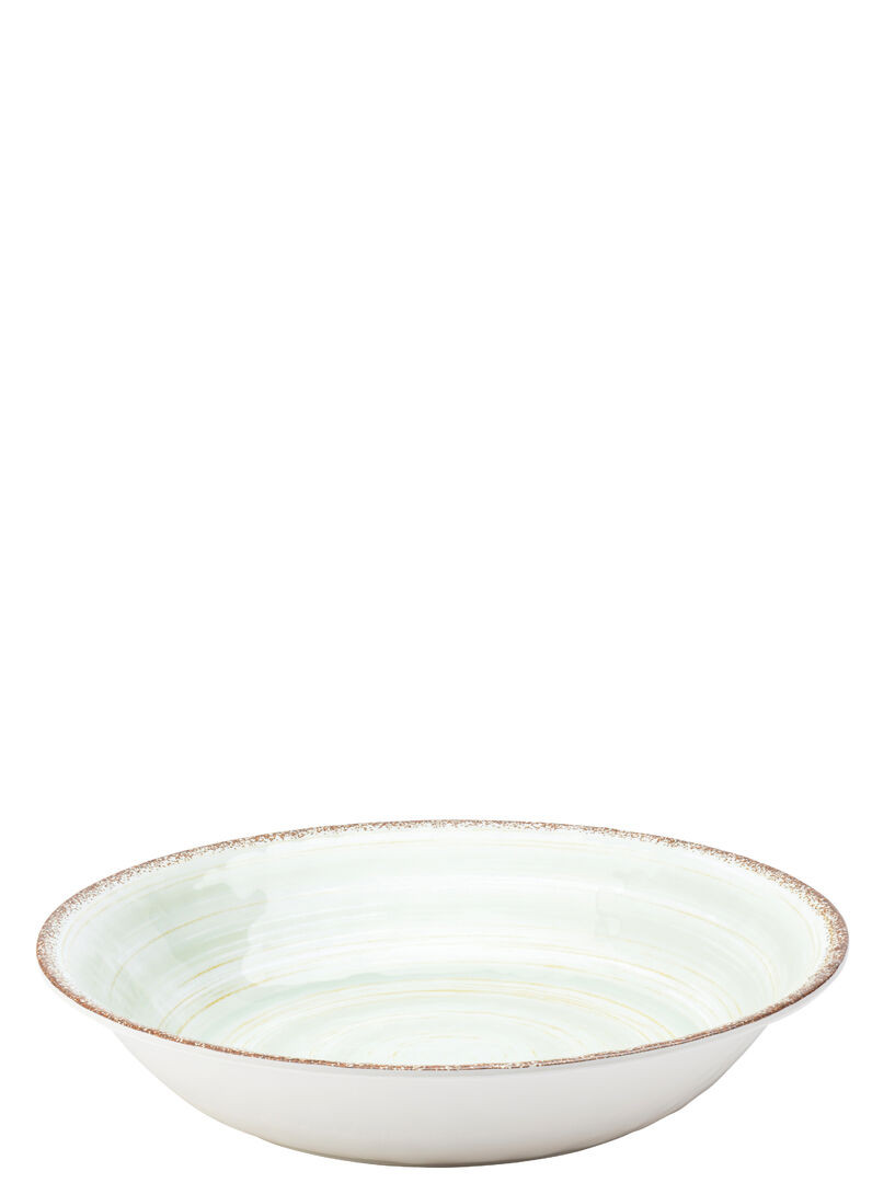 Bowl Wildwood Melamine Large Green Serving Bowl Hotels 3.75"" (35Cm) Pack Of 6